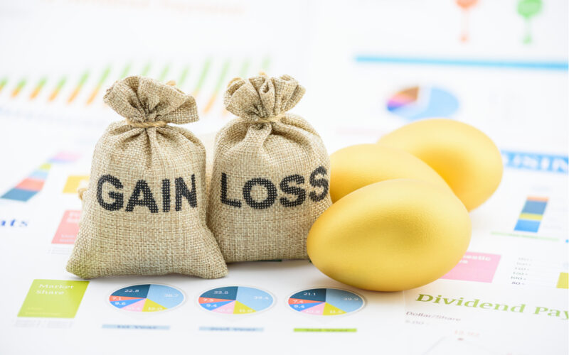 financial loss, asset loss, market crash