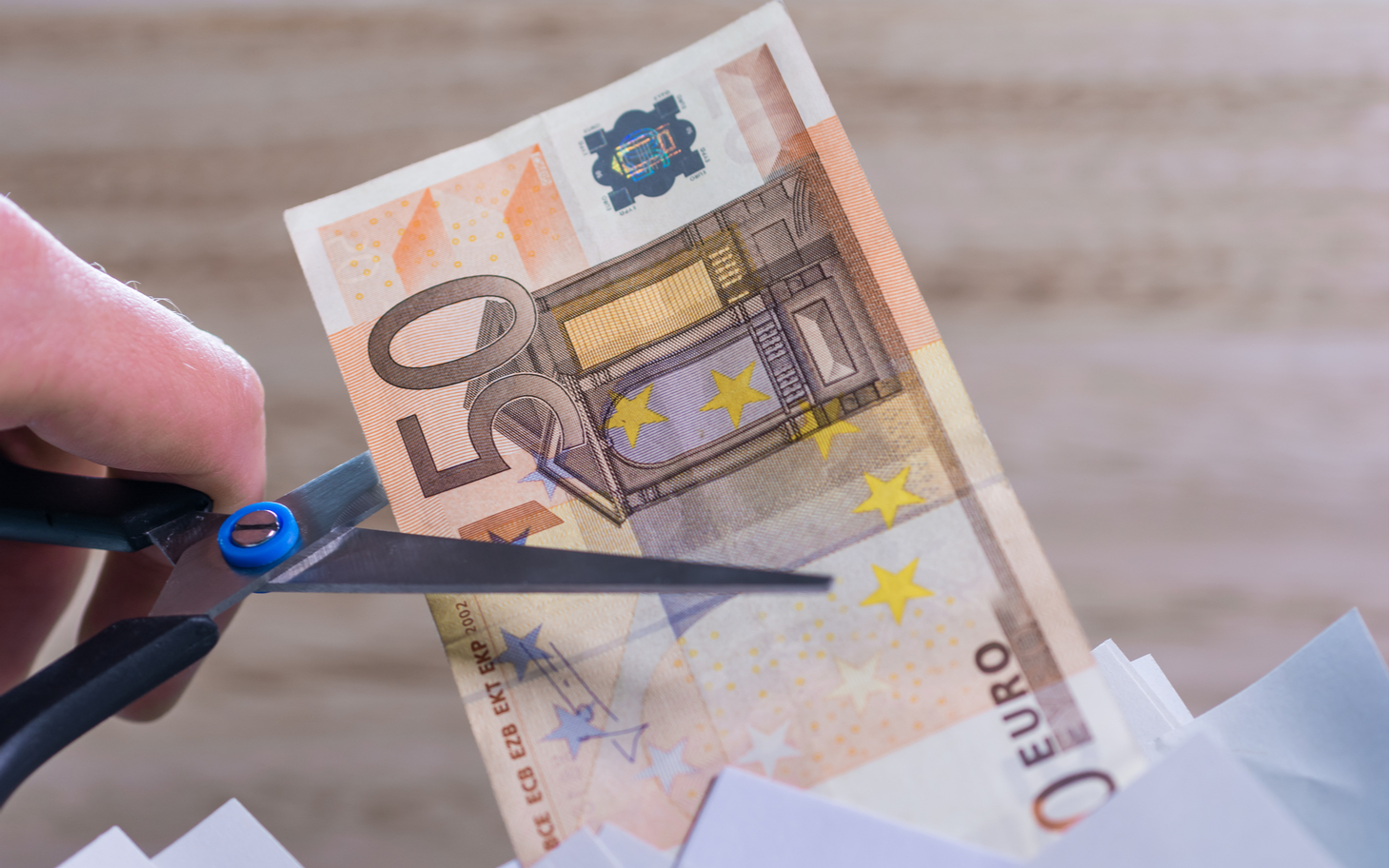 Financial repression, and juggling incontinent squid, in practice