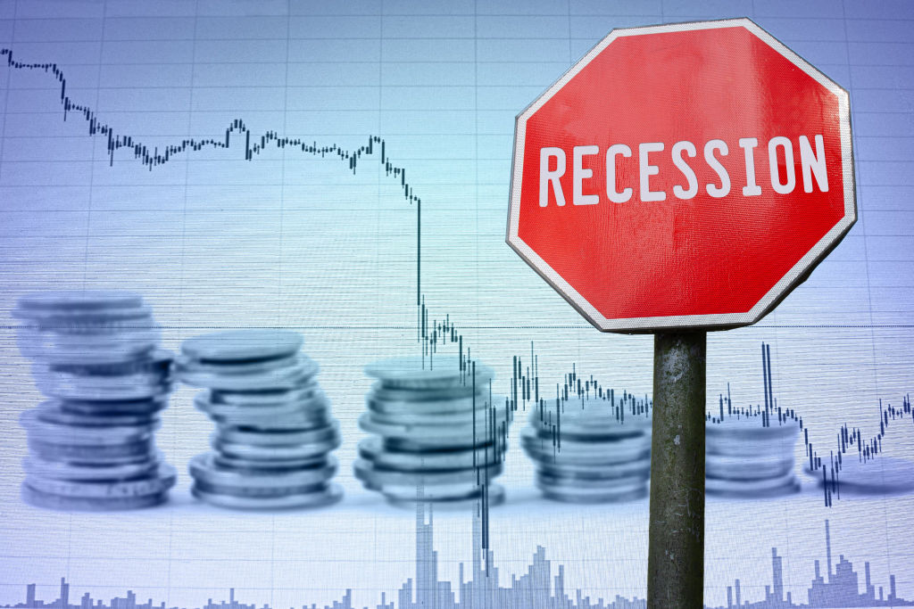 The recession I ticked off in April is here