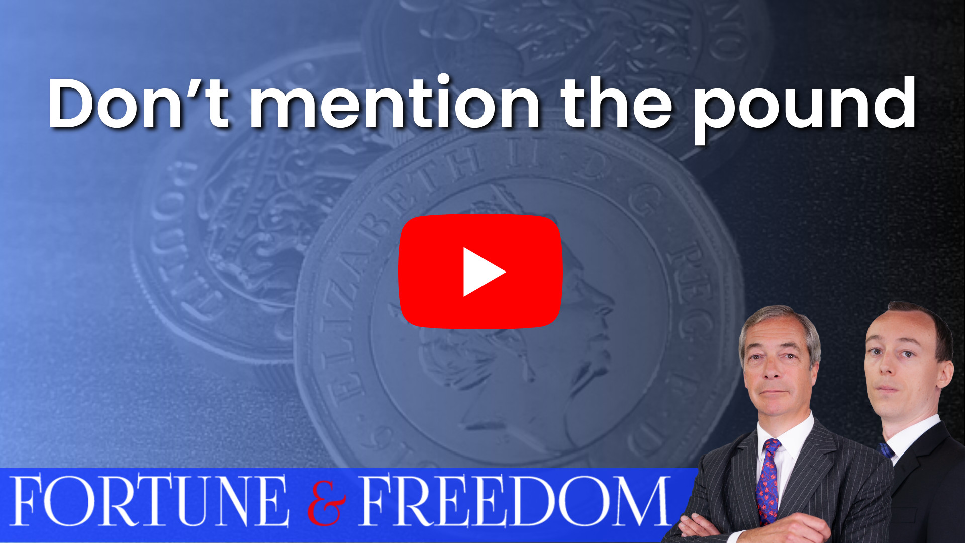 Don’t mention the pound!