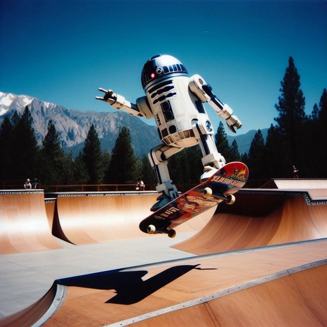 r/weirddalle - Live to skate