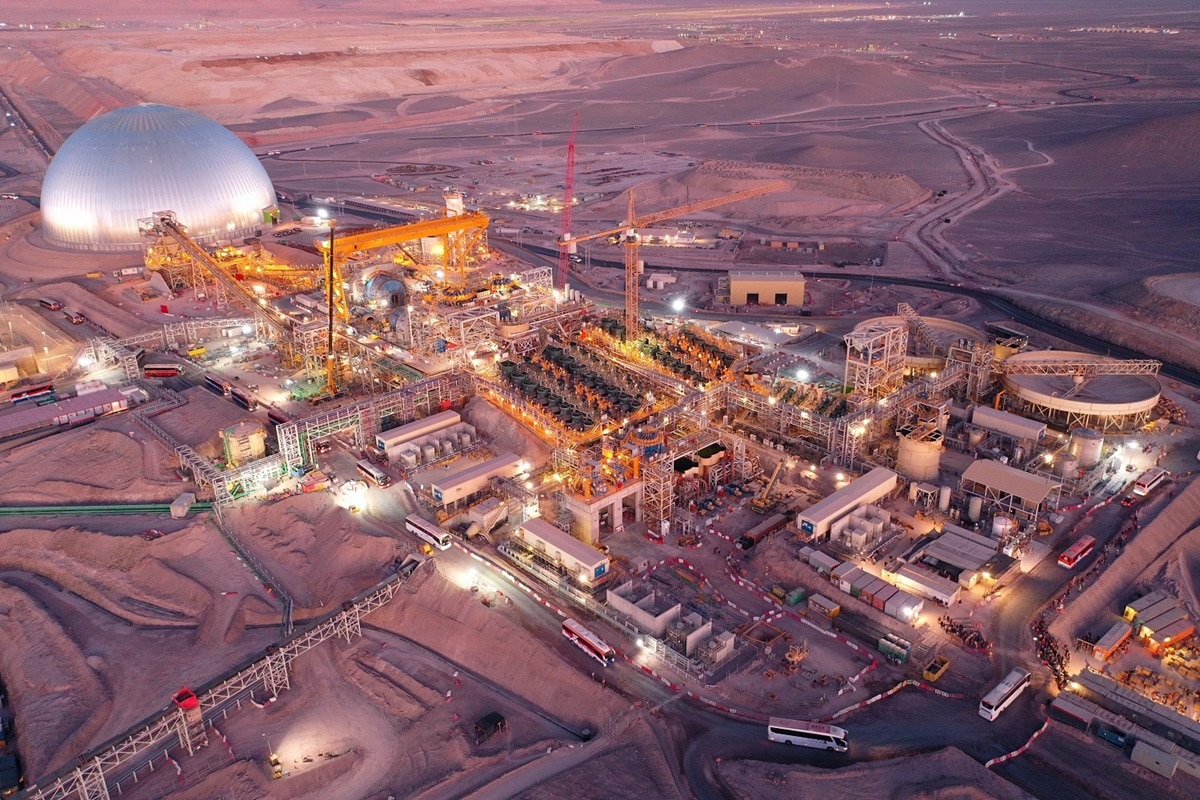 BHP inaugurates a new copper concentrator in Spence which will allow the  operation to be extended by 50 years