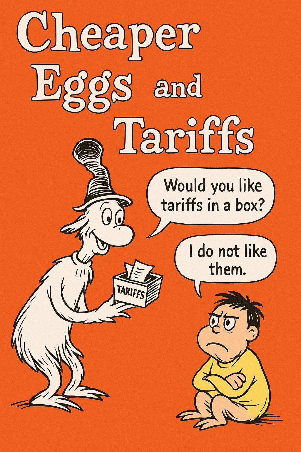 Dr Trump: Cheaper Eggs and Tariffs