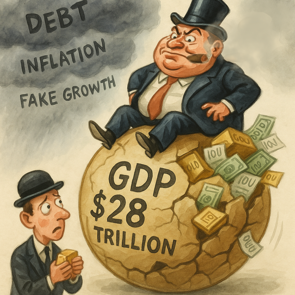 The Curious Case of Fake GDP