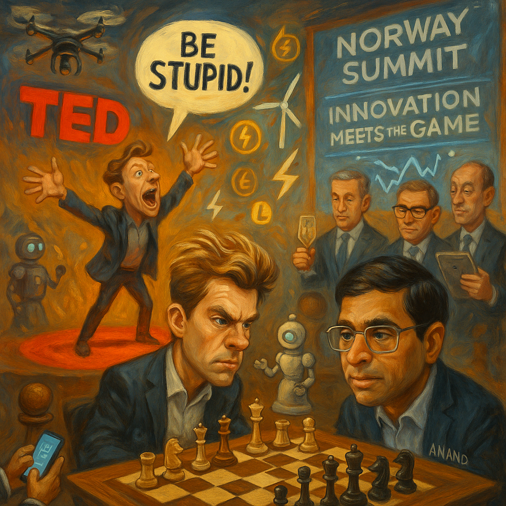 I Flew 4,000 Miles to Say “Be Stupid”